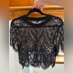 Anthropologie Bishop + Young Lace Blouse